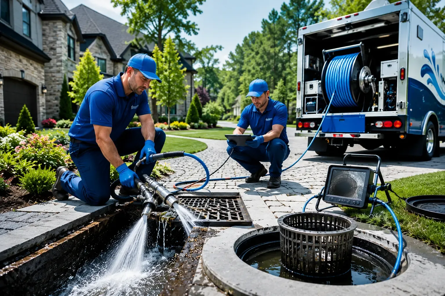 Local outdoor drain cleaning professionals in Adel, GA